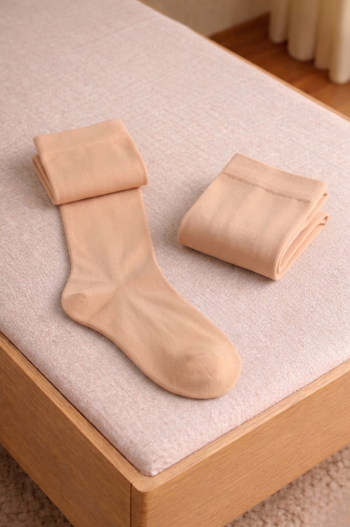 CareEase Plus-Size Graduated Compression Socks