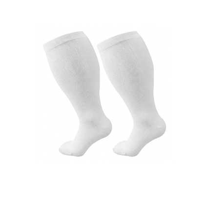 CareEase Plus-Size Graduated Compression Socks